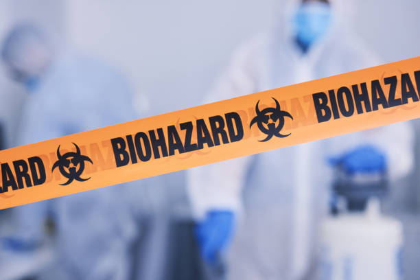 Professional Infectious Disease Decontamination technician working in Senoia, GA